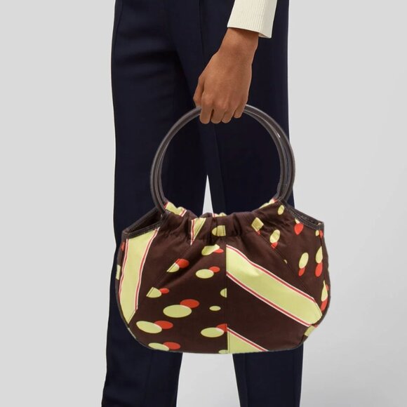 Longchamp printed canvas hobo bag - Picture 4 of 4